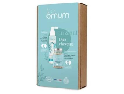 Suplemento Alimentar para Mulheres New Coffret In&Out Cheveu OMUM