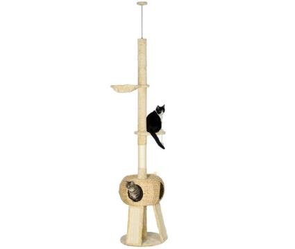 Arranhador para gatos pawhut d30-733v00bg