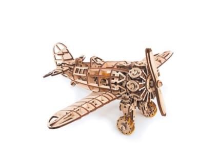Modelo 3D de Madeira Avião 42 Cm Graine Créative ECO WOOD ART