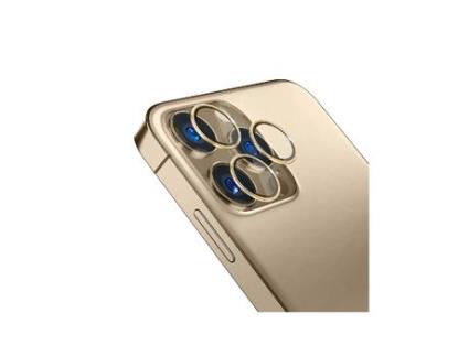 3MK Película de Câmara para iPhone 13 Pro/Pro Max Dourado