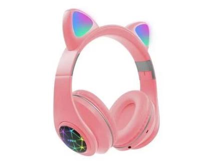 Auriculares Bluetooth NANA M2(Over Ear - rosa)