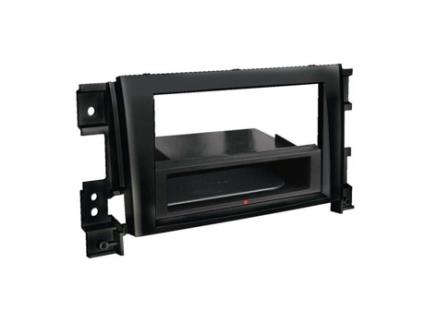 Adaptador Frontal 2-Din Inbay Suzuki Grand Vitara 2005 Preto