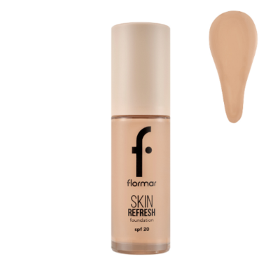 Base Skin Refresh Foundation Flormar 30 ml