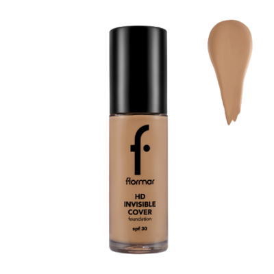 Base Invisible Cover HD Foundation SPF30 Flormar 30 ml