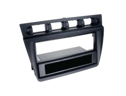 Adaptador Frontal 2-Din com Bolso Vazio Kia Picanto 2004 Preto