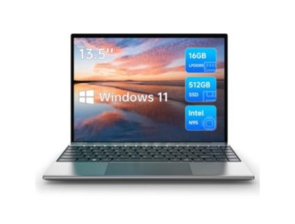 Ecrã ALLDOCUBE Gt Book13 Plus Portátil Windows 11 de 13.5 16Gb512Gb Cinza