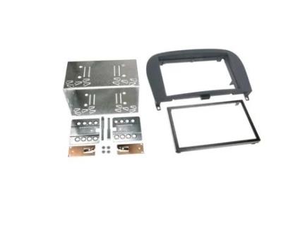 Mercedes Sl R230 Adaptador de Placa Frontal 2-Din de Toque Suave Preto