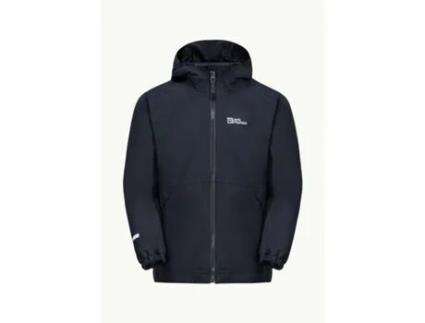 Impermeável de Criança JACK WOLFSKIN Iceland Azul (4/6 anos)