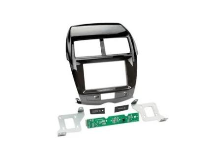 Adaptador Frontal 2-Din Citroen C4 / Peugeot 4008 Preto Piano