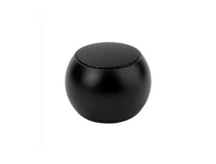 Alto-falante portátil mini ball ELBE ALT-R70-TWS preto