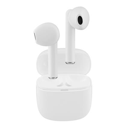 TNB Auriculares Melody, True Wireless, Bluetooth 5.1, com Caixa de Carregamento, Branco