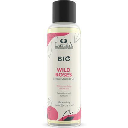 INTIMATELINE LUXURIA - ÓLEO DE MASSAGEM BIO ROSAS SELVAGENS 100 ML