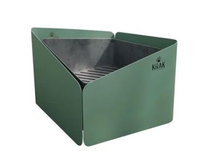 Braseiro a Lenha Grelha 79X69Cm Levant Grille Vert Provence KRAK