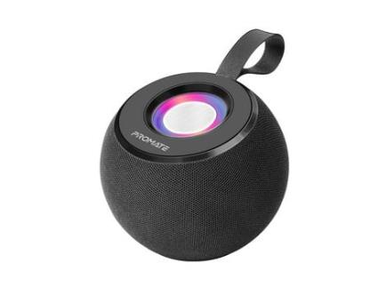 Coluna Portátil Sem Fio 5W PROMATE Juggler True Wireless Stereo Preto