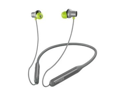 Auscultadores Bluetooth PROMATE Velco (Cancelamento de Ruído - Vermelho)