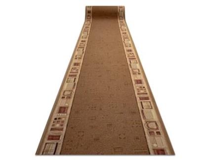 Passadeira Base Antideslizante Jena Bege 80Cm