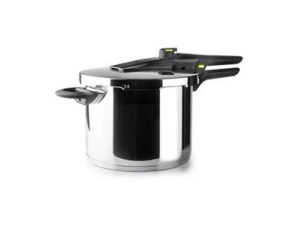 Panela de Pressão IBILI Aço Inoxidável (6L - Indução)
