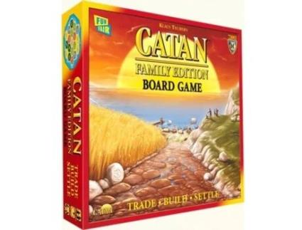 Jogo de Tabuleiro DIVERCENTRO Catan: Family Edition (Idade Mínima: 10 - Nível Dificuldade: Intermédio - Inglês)