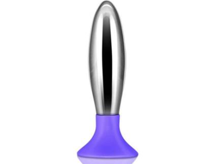 Plug LOVETOY Bobby Metal E Silicone 12.1x3 cm