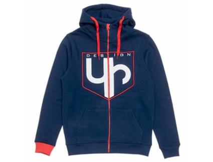 Sweatshirt para Unisexo UP (M - Algodão - Azul)