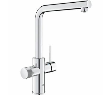 Kitchen Tap Grohe Blue Pure Minta Forma de L