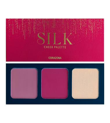 CORAZONA - Silk Cheek Palette - Paleta Facial