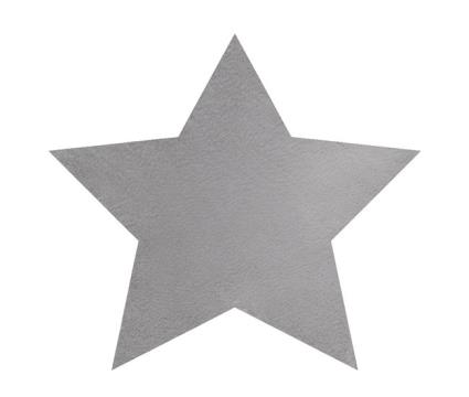 Shape 3148 tapete de lavagem moderno shaggy estrela 80x80
