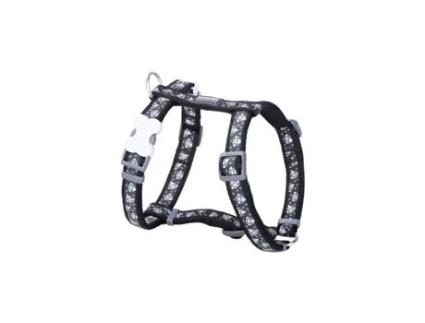 Arnês para Cães Red Dingo STYLE DIAMOND 36-54 cm Preto 30-48 cm