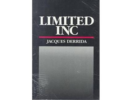 Livro limited inc de jacques derrida (inglês)