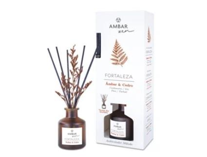 Mikado Ambientador Âmbar e Cedro Ambar Zen 40Ml 45Dias AMBAR PERFUMS