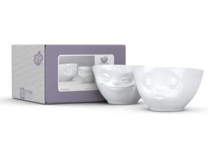 Conjunto de Tigelas Médias Beijo & Sorriso BIGHUB