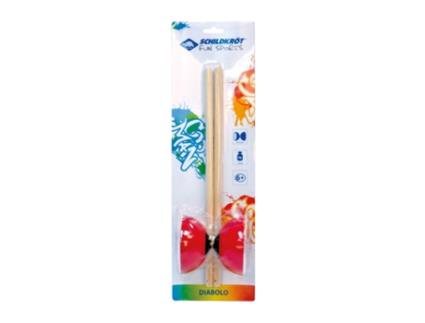 Conjunto de diabolo com paus SCHILDKRÖT FUNSPORTS paus (6 anos)