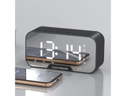 Coluna Bluetooth com Despertador UNBRAND