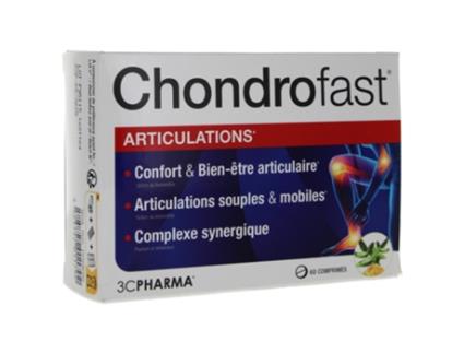 Chondro Articulações Rápidas de 60 Comprimidos 3C PHARMA