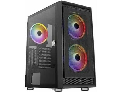 Caixa Semitorre Atx AEROCOOL Pgs Graphite-G-Bk-V2 Frgb Preto