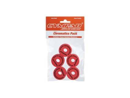Cympad Optimizer Chromatics Set Red Ø 40/15Mm5-Pieces