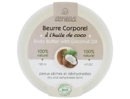 Óleo de manteiga corporal de coco bio 120 ml LABORATOIRE DU HAUT-SÉGALA