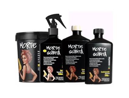 Lola Cosmetics Kit Morte Súbita Máscara Shampoo Condicionador Spray Reparador LOLA COSMETICOS