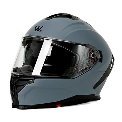 Capacete de motociclo integral wayscral road vision tamanho l com pala de sol