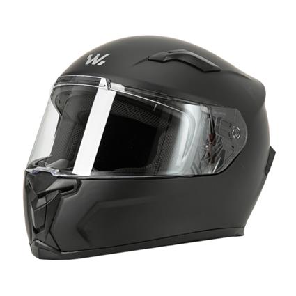 Capacete de motociclo integral wayscral road tamanho xl preto