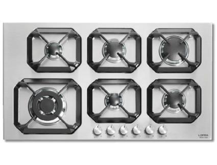 Placa de Gás LOFRA HLS9S0 (89.8 cm - Inox)