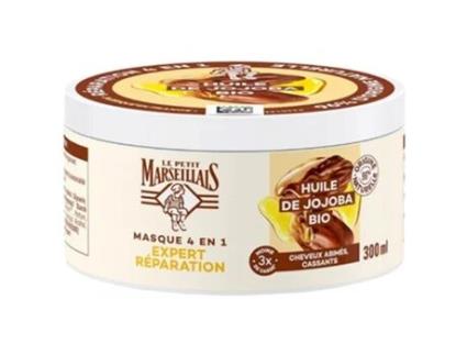 LE PETIT MARSEILLAIS Máscara Reparadora 4 Em 1 Jojoba Expert 300 Ml