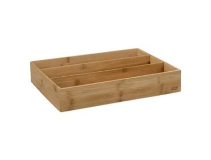 Caixa de Talheres Tidy Smart 3 Compartimentos Bambu 5 FIVE SIMPLY SMART