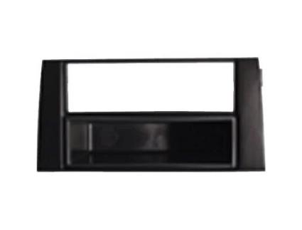 Adaptador Frontal de Rádio Automotivo 2X Din Preto Audi A6 Symphony 2002 – 2004