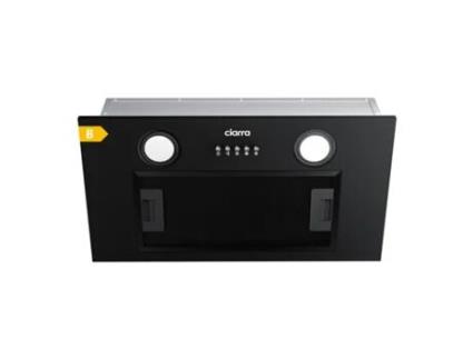 Exaustor Rebaixado CIARRA 300m3/h Reciclagem ou Evacuação Preto 913ABK52