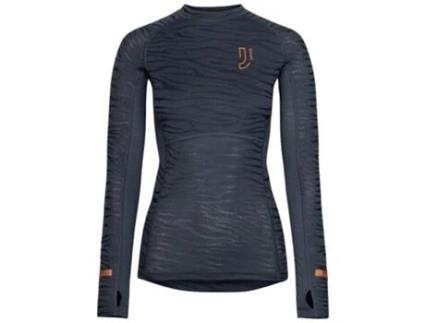 T-Shirt de Mulher para Desporto JOHAUG Comprida Advance Tech Lã Azul (L)