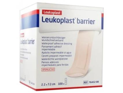 ESSITY Leukoplast Barreira 100 Pensos Impermeáveis 2,2 X 7,2 Cm