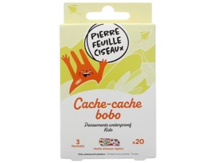 PIERRE FEUILLE CISEAUX Pensos Impermeáveis para Crianças com Animais 20 Pensos