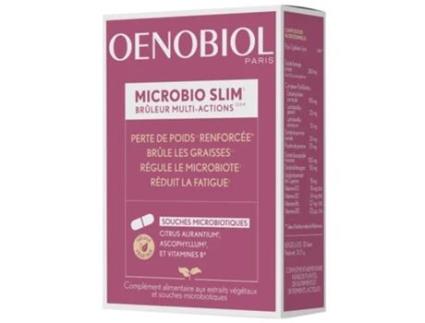 Microbe Slim Queimador Multi-Ação 60 Cápsulas Vegetais OENOBIOL