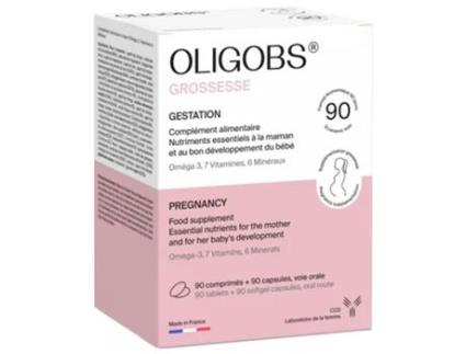 Oligobs Gravidez 90 Comprimidos 90 Cápsulas LABORATOIRE CCD